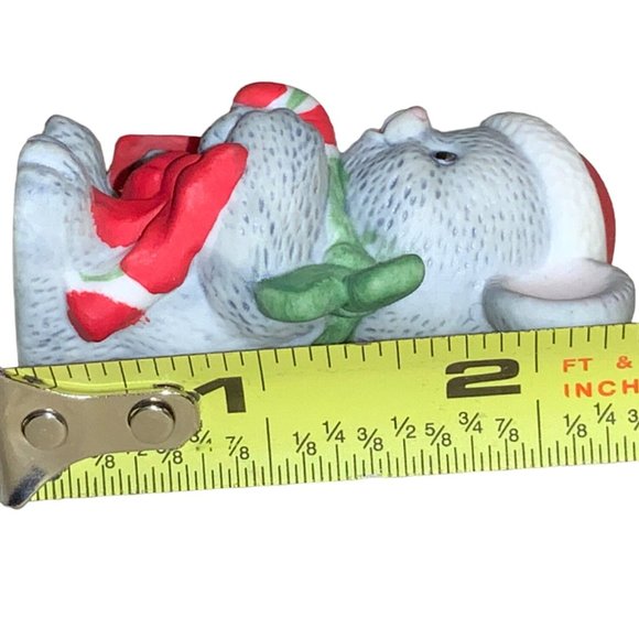 HOMCO Christmas Animal Figurines Dog Mice Bear #5254 #5180 - Picture 10 of 11